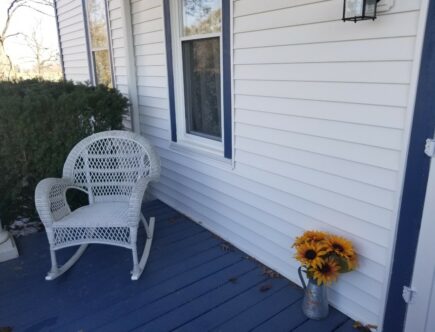 Front porch rocker only view